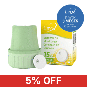 Pack de sensores Linx para 3 meses (6 sensores)