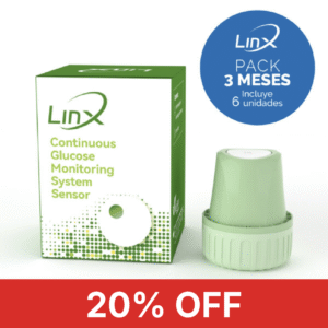 Pack de sensores Linx para 3 meses (6 sensores)