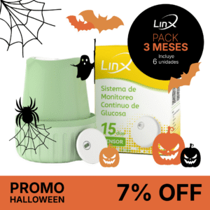 Pack de sensores Linx para 3 meses (6 sensores)