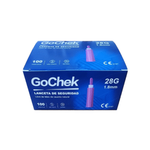 Lancetas de uso clínico x 100 unidades GoCheck
