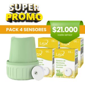 Pack 4 sensores LinX - Promoción por corto vence: Abril -26