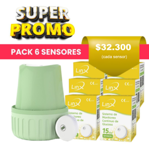 Pack 6 sensores LinX